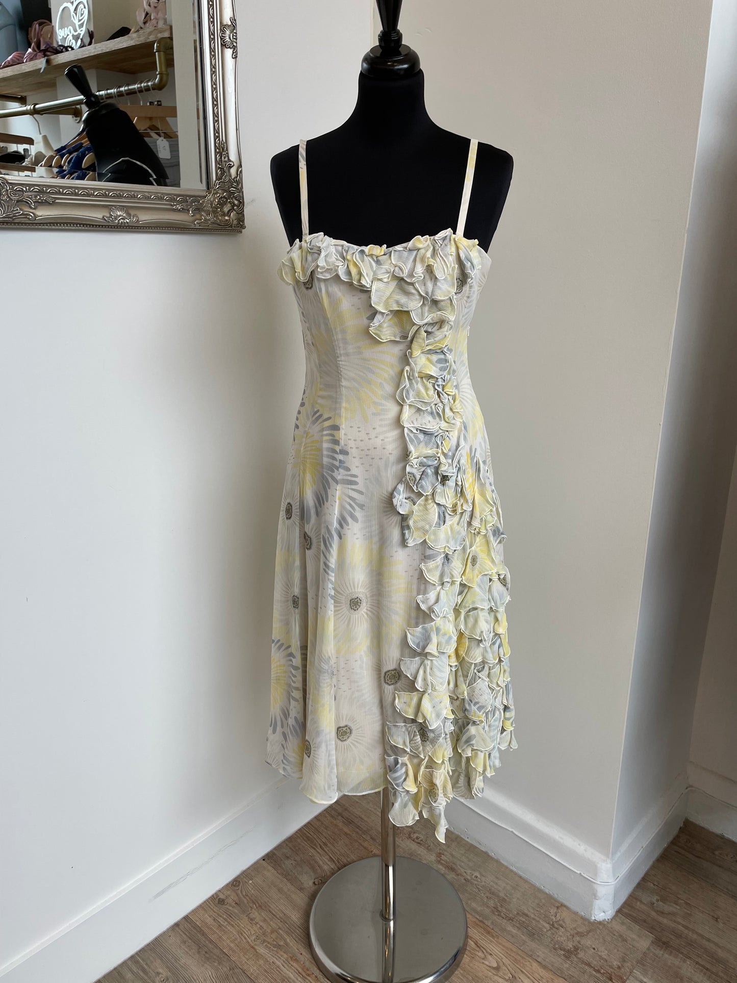 Coast Pattie print dress size 8