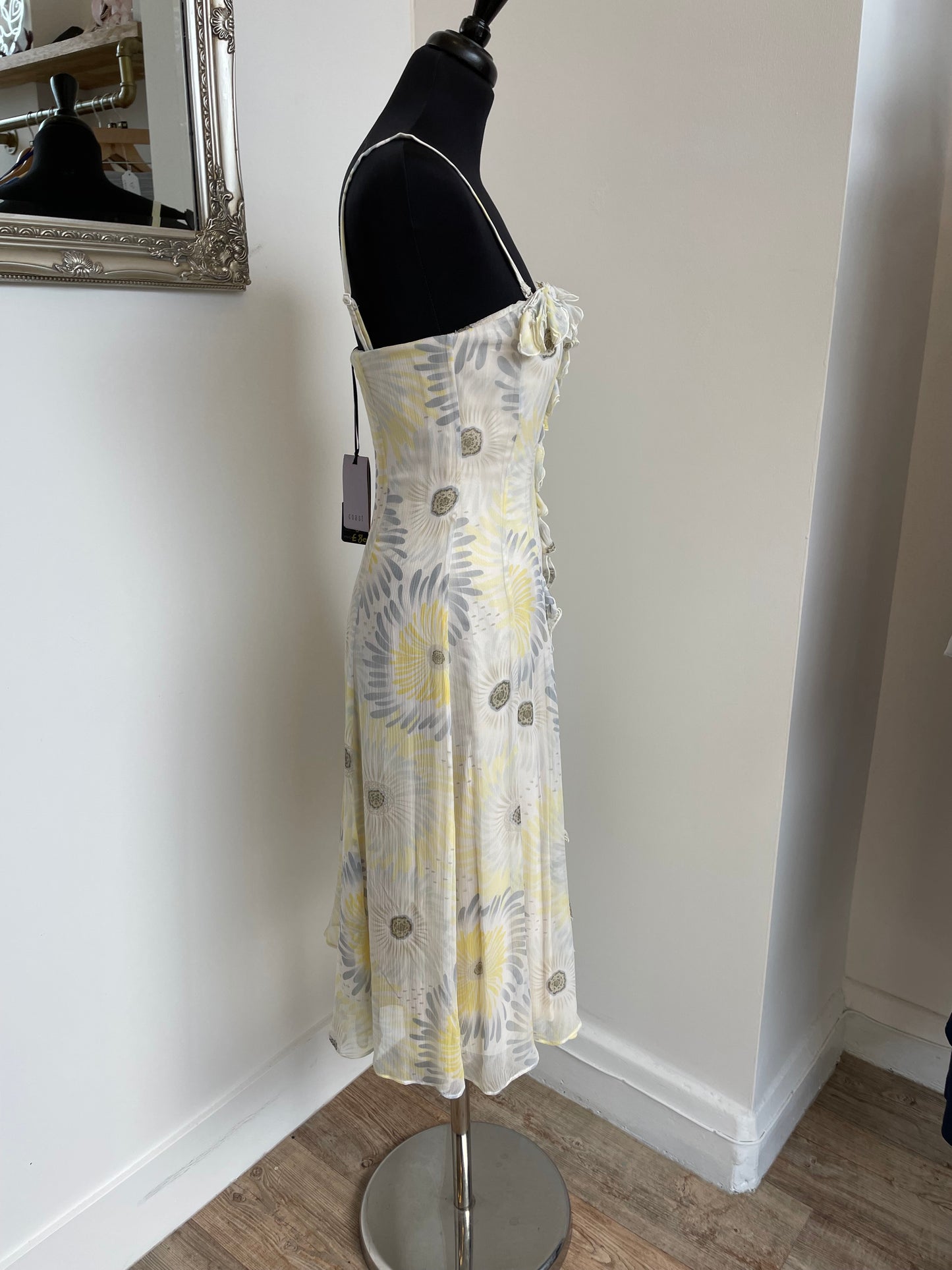 Coast Pattie print dress size 8