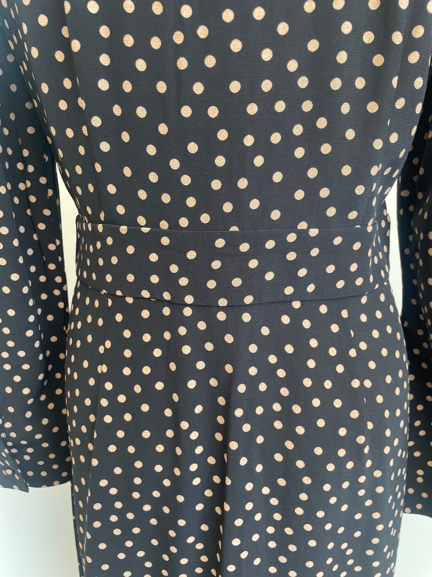 Boden polka dot midi dress size 10