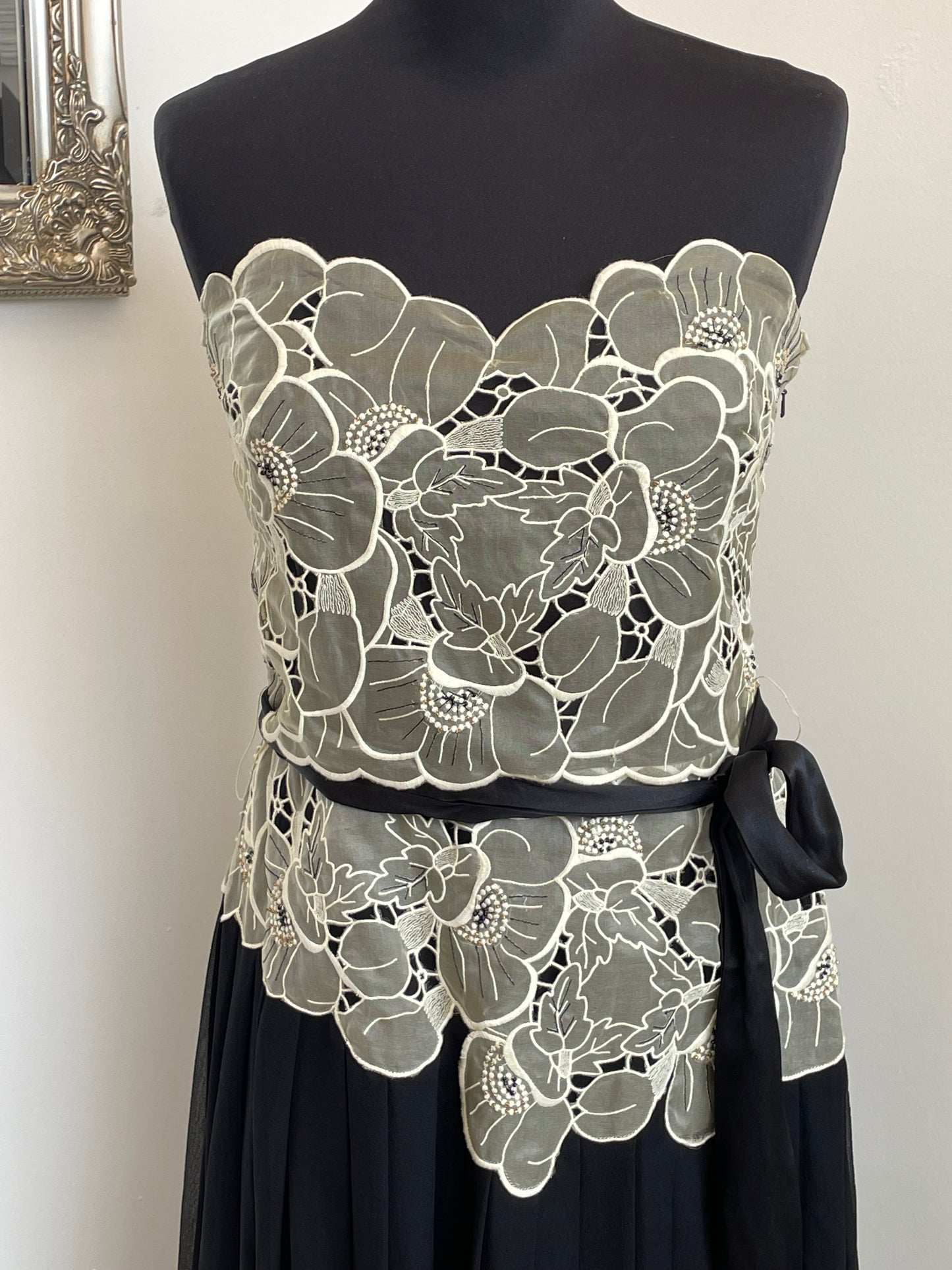 Coast strapless midi dress size 12
