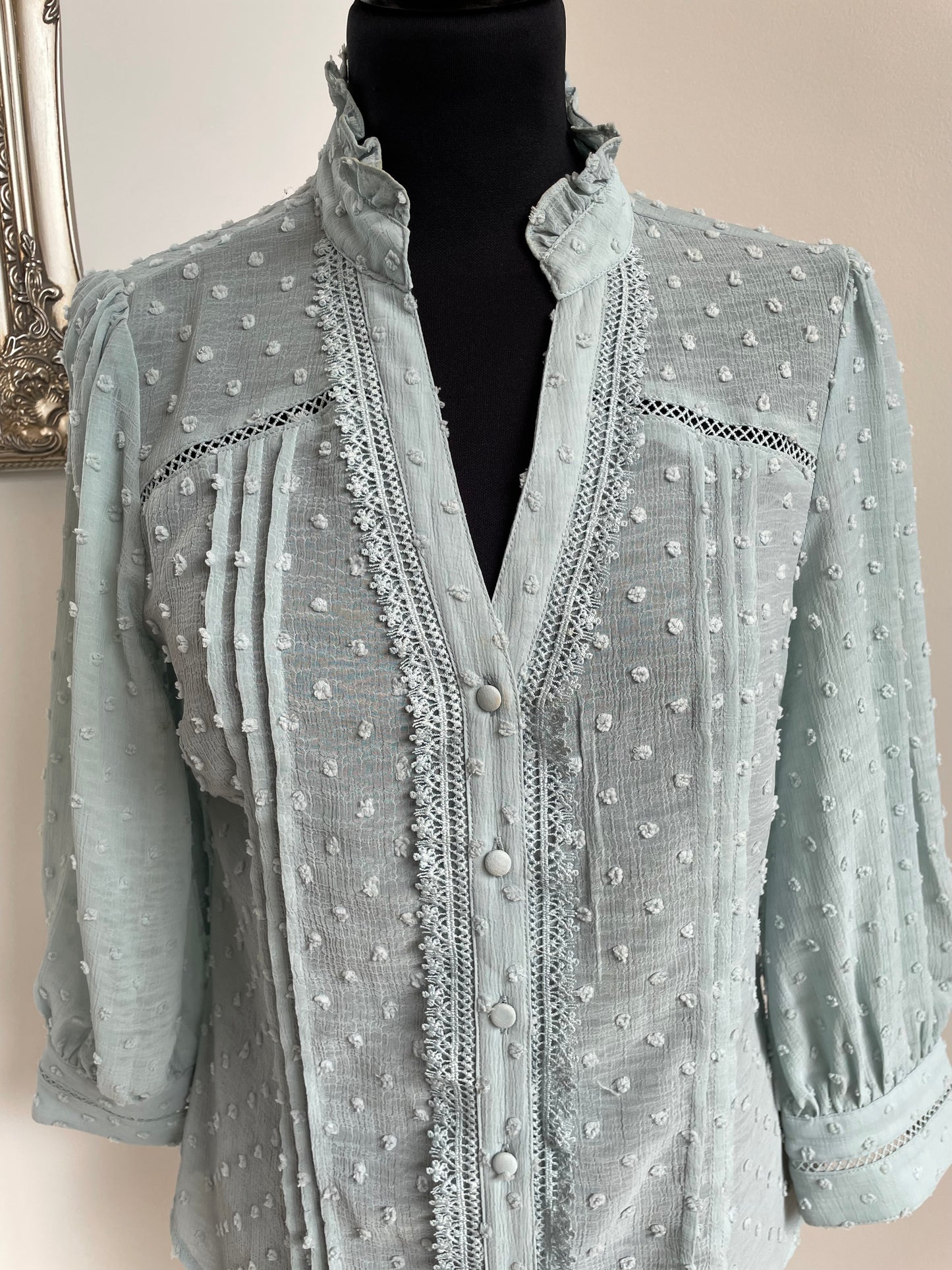 Love & Roses blouse size 10