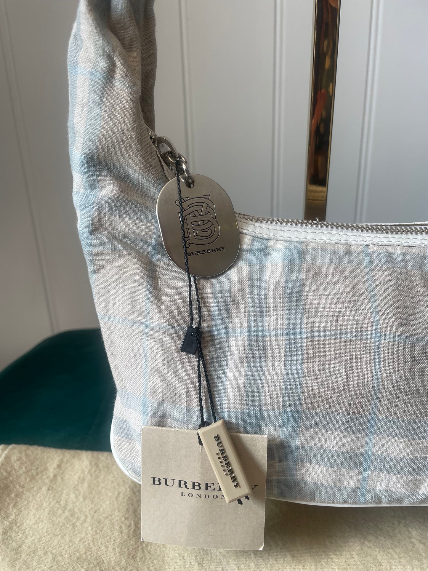 Burberry soft shoulder bag
