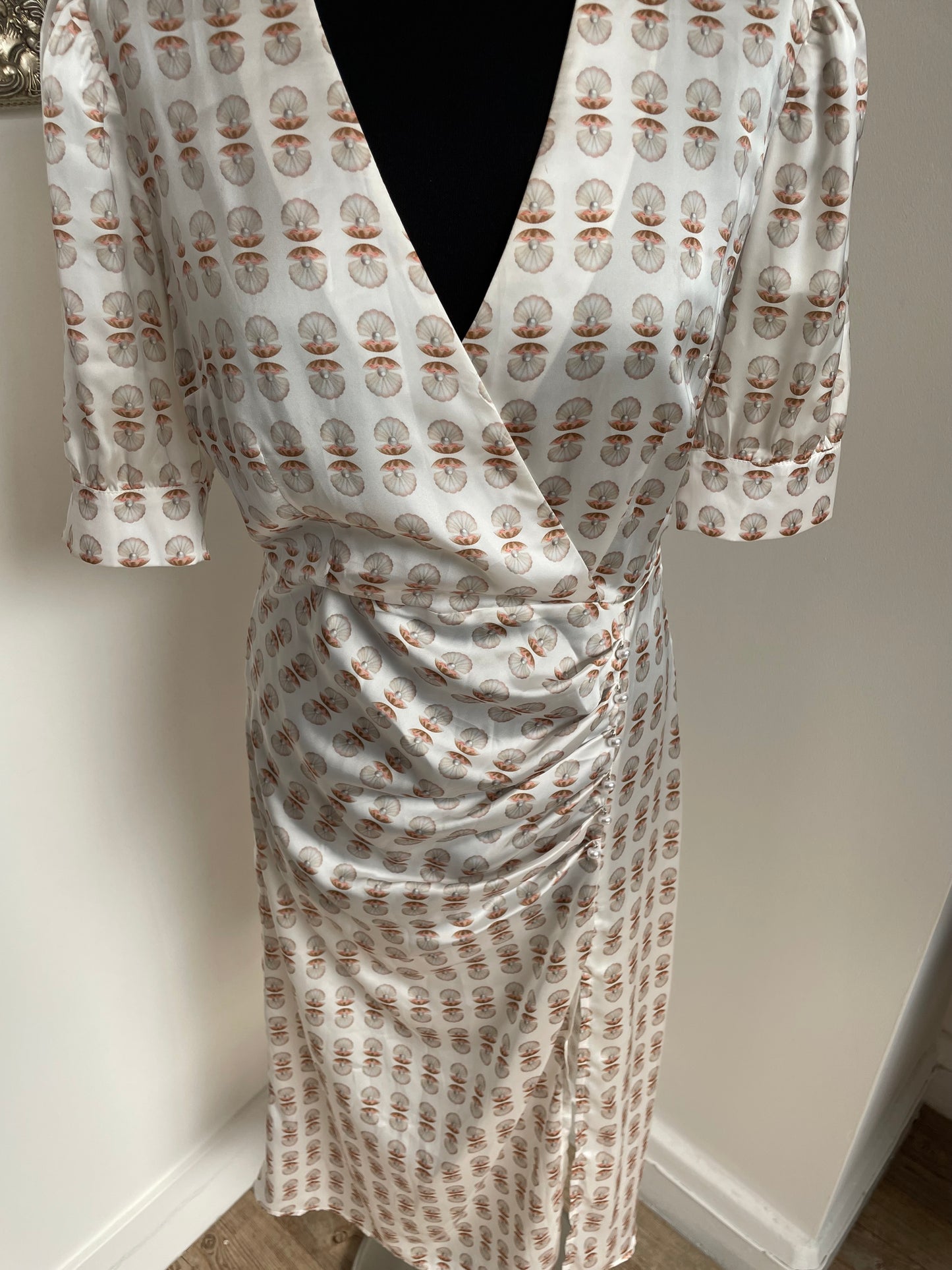 Stefania silk dress size 10