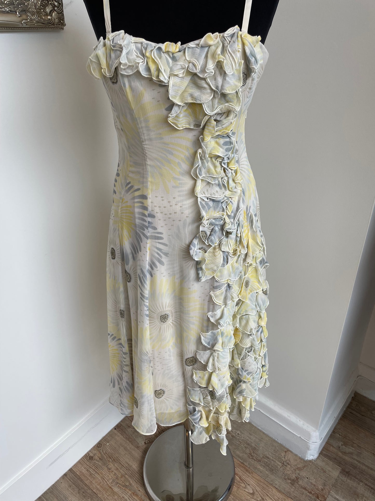 Coast Pattie print dress size 8
