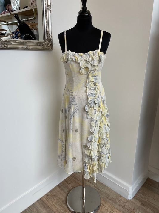 Coast Pattie print dress size 8
