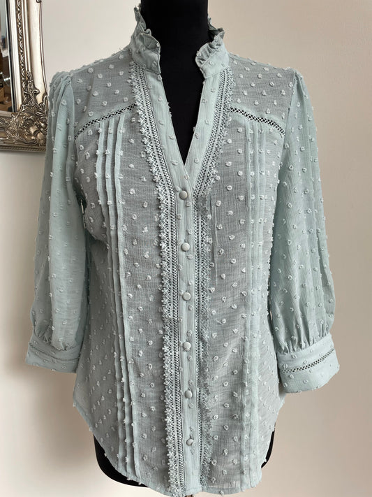 Love & Roses blouse size 10