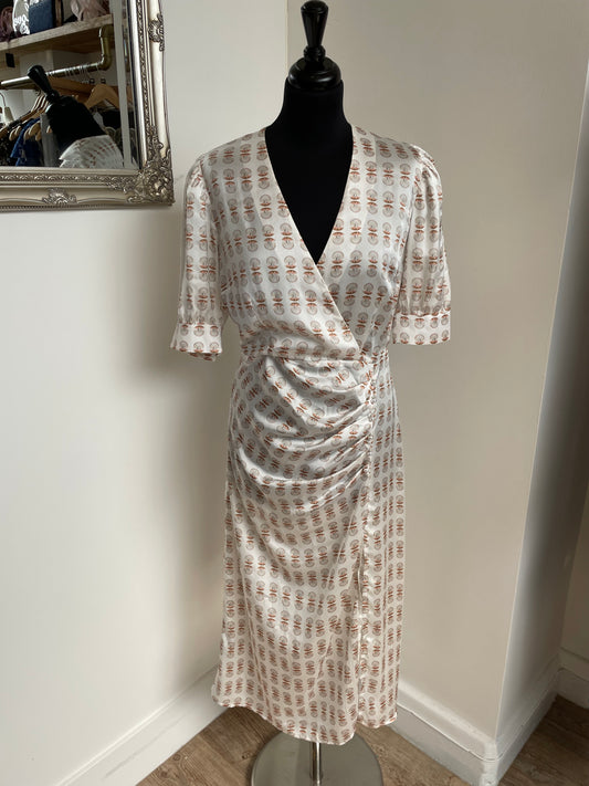 Stefania silk dress size 10